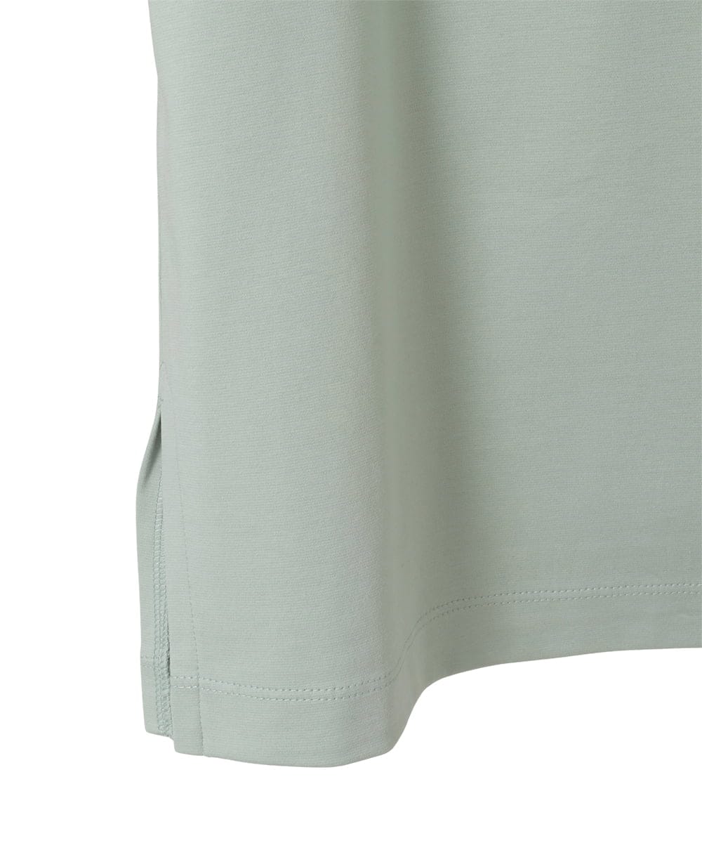 PYKGE13230 CHRISTIAN AUJARD(小さいサイズ)(メゾン ドゥ サンク) ビジューロゴカットソー グリーン