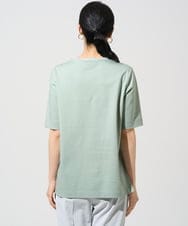 PYKGE13230 CHRISTIAN AUJARD(小さいサイズ)(メゾン ドゥ サンク) ビジューロゴカットソー グリーン