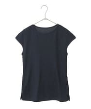 PYKGF21140 CHRISTIAN AUJARD(小さいサイズ)(メゾン ドゥ サンク) フレンチスリーブリブカットソー ライトグレー