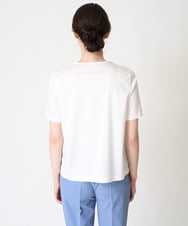 PYKGV47200 CHRISTIAN AUJARD(小さいサイズ)(メゾン ドゥ サンク) オリジナルプリントTシャツ ホワイト