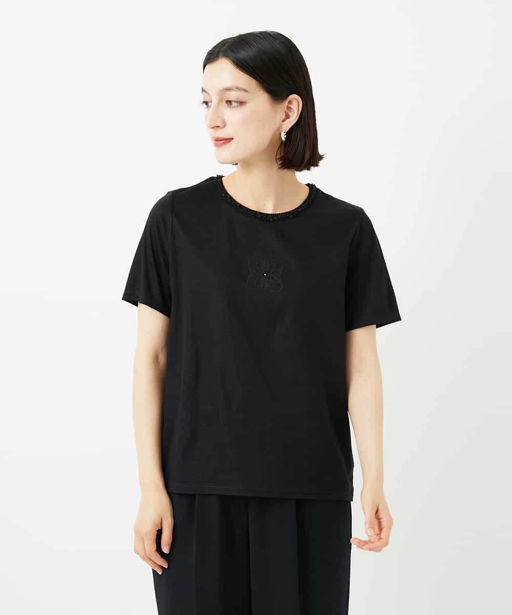 PYKHB32200 CHRISTIAN AUJARD(小さいサイズ)(メゾン ドゥ サンク) オリジナルモチーフTシャツ ホワイト