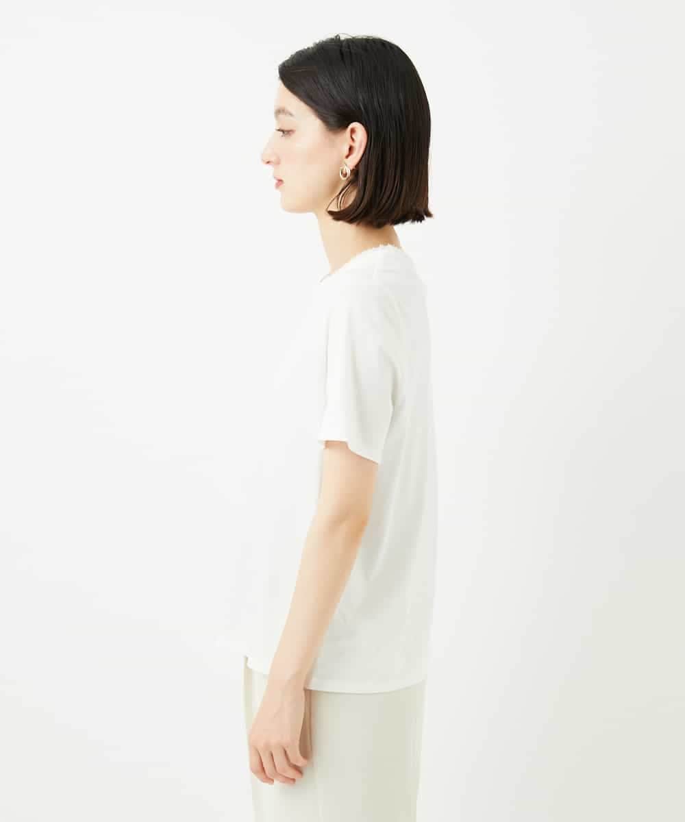 PYKHB32200 CHRISTIAN AUJARD(小さいサイズ)(メゾン ドゥ サンク) オリジナルモチーフTシャツ ホワイト