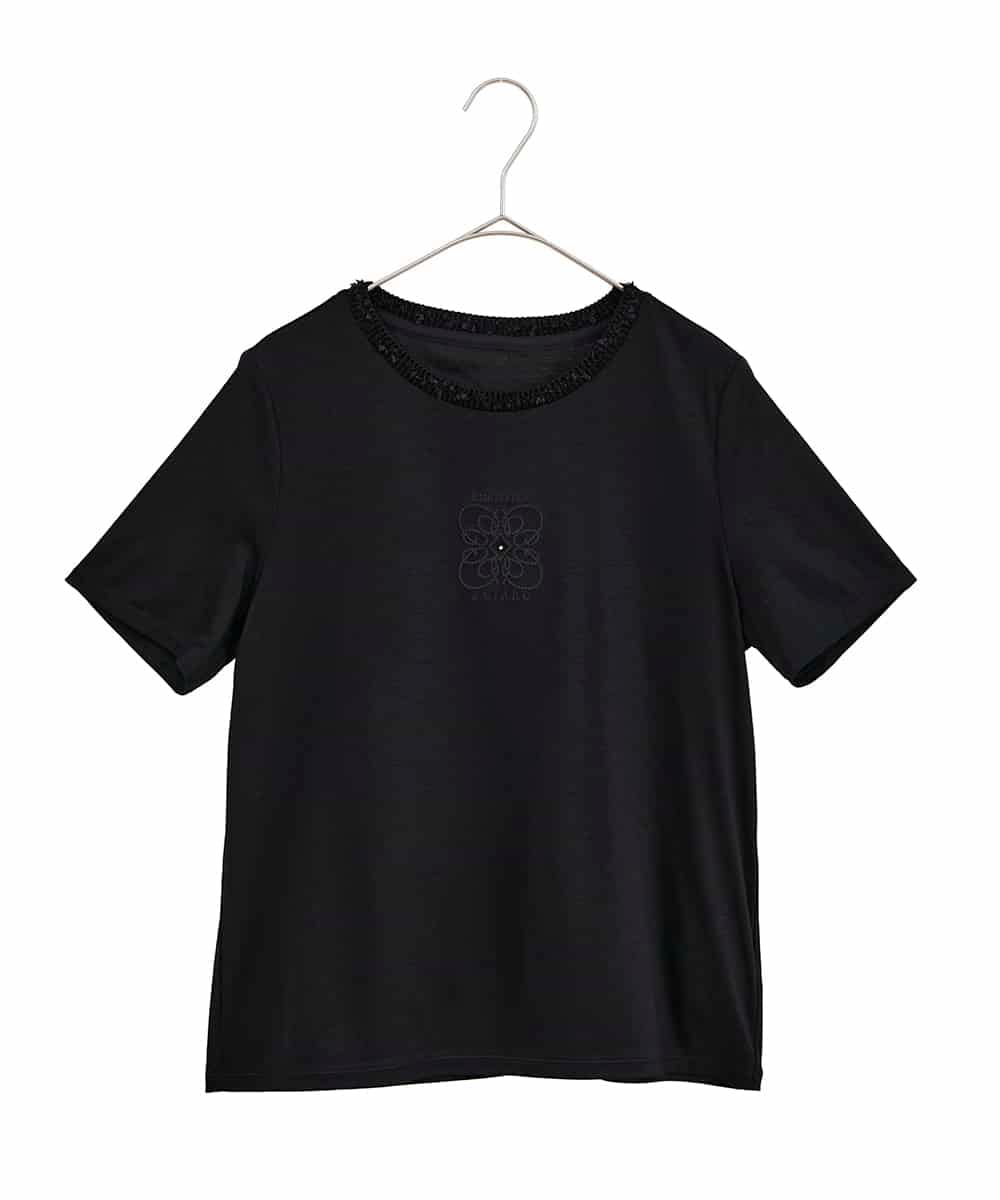 PYKHB32200 CHRISTIAN AUJARD(小さいサイズ)(メゾン ドゥ サンク) オリジナ ルモチーフTシャツ ホワイト
