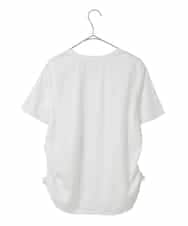 PYKHD05180 CHRISTIAN AUJARD(小さいサイズ)(メゾン ドゥ サンク) アートプリントTシャツ ホワイト