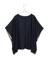 PYKHE26300 CHRISTIAN AUJARD(小さいサイズ)(メゾン ドゥ サンク) [セットアップ対応]タイルプリントトップス ライトブルー