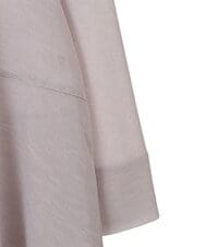 PYKHT10270 CHRISTIAN AUJARD(小さいサイズ)(メゾン ドゥ サンク) ［アンサンブル対応］シフォンコンビネーションカットソー羽織り ベージュ×ペールピンク