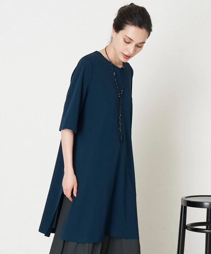 PYKJP37300 CHRISTIAN AUJARD(小さいサイズ) スリット入りロングプルオーバー