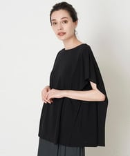 PYKJP38260 CHRISTIAN AUJARD(小さいサイズ)(メゾン ドゥ サンク) ドレープジャージープルオーバー ブルーグリーン