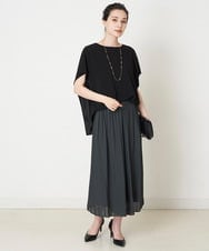 PYKJP38260 CHRISTIAN AUJARD(小さいサイズ)(メゾン ドゥ サンク) ドレープジャージープルオーバー ブルーグリーン