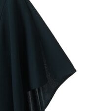 PYKJP38260 CHRISTIAN AUJARD(小さいサイズ)(メゾン ドゥ サンク) ドレープジャージープルオーバー ブルーグリーン