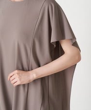 PYKJP38260 CHRISTIAN AUJARD(小さいサイズ)(メゾン ドゥ サンク) ドレープジャージープルオーバー ブルーグリーン