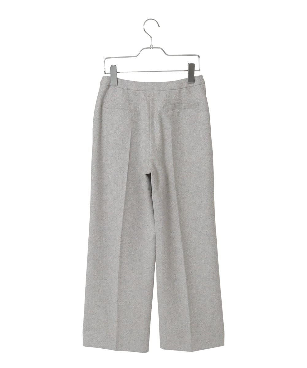 PYLAD21340 CHRISTIAN AUJARD(小さいサイズ)(メゾン ドゥ サンク) ミックスツイードパンツ ライトグレー系