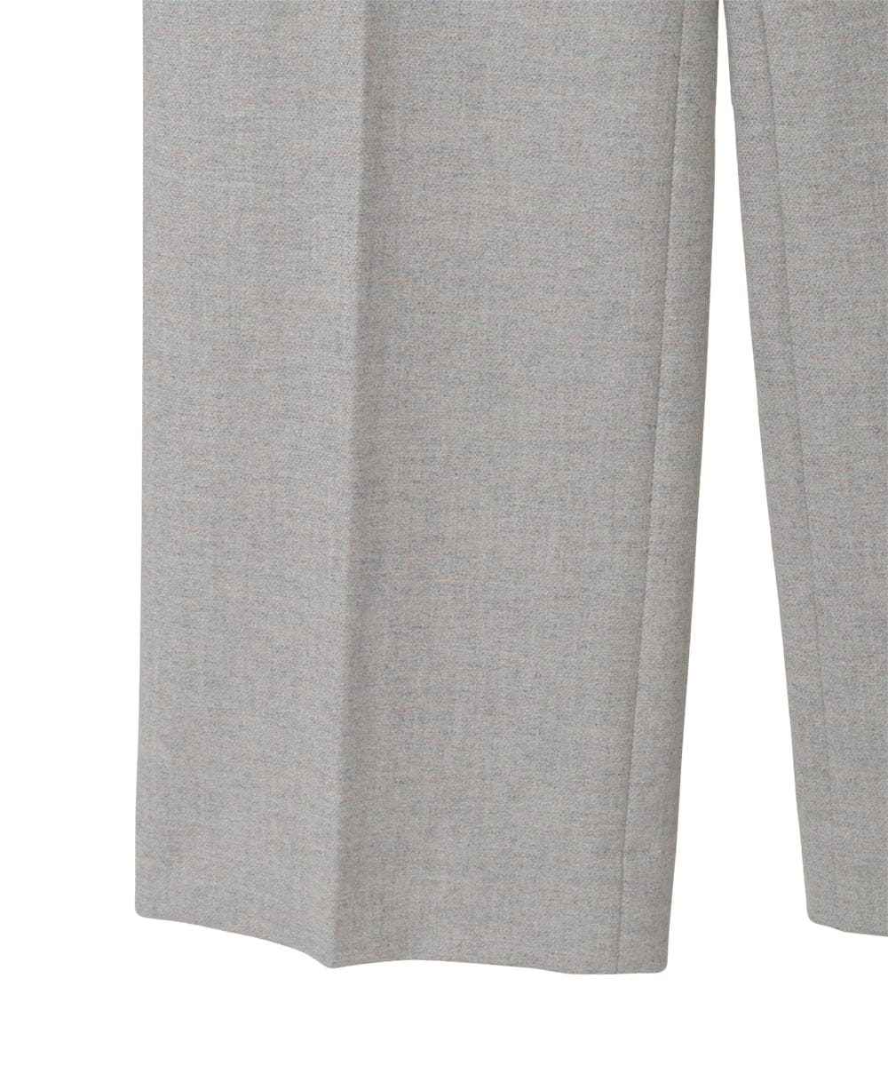 PYLAD21340 CHRISTIAN AUJARD(小さいサイズ)(メゾン ドゥ サンク) ミックスツイードパンツ ライトグレー系