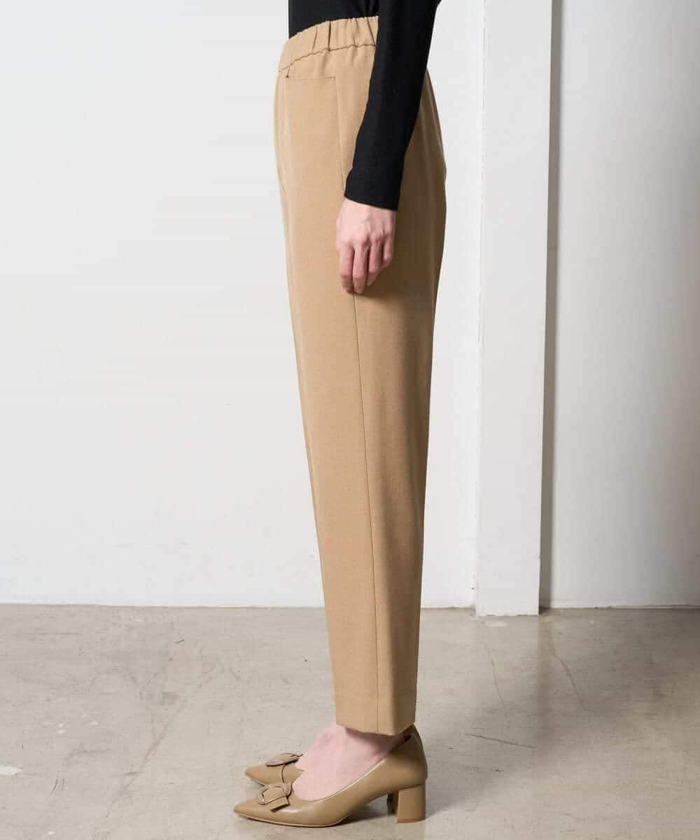 PYLAD38270 CHRISTIAN AUJARD(小さいサイズ)(メゾン ドゥ サンク) 裏起毛ステックパンツ ライトブラウン