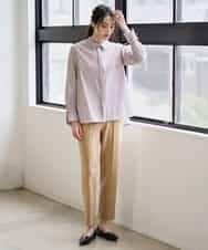 PYLAD38270 CHRISTIAN AUJARD(小さいサイズ)(メゾン ドゥ サンク) 裏起毛ステックパンツ ライトブラウン