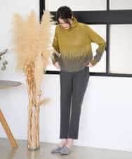 PYLAD38270 CHRISTIAN AUJARD(小さいサイズ)(メゾン ドゥ サンク) 裏起毛ステックパンツ ライトブラウン