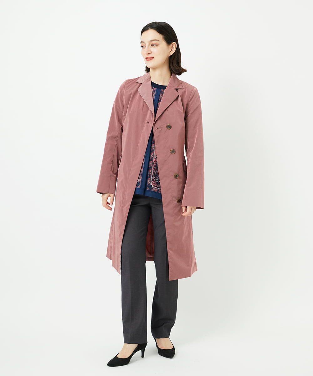 PYLAE08240 CHRISTIAN AUJARD(小さいサイズ)(メゾン ドゥ サンク) ベーシック美脚パンツ ベージュ