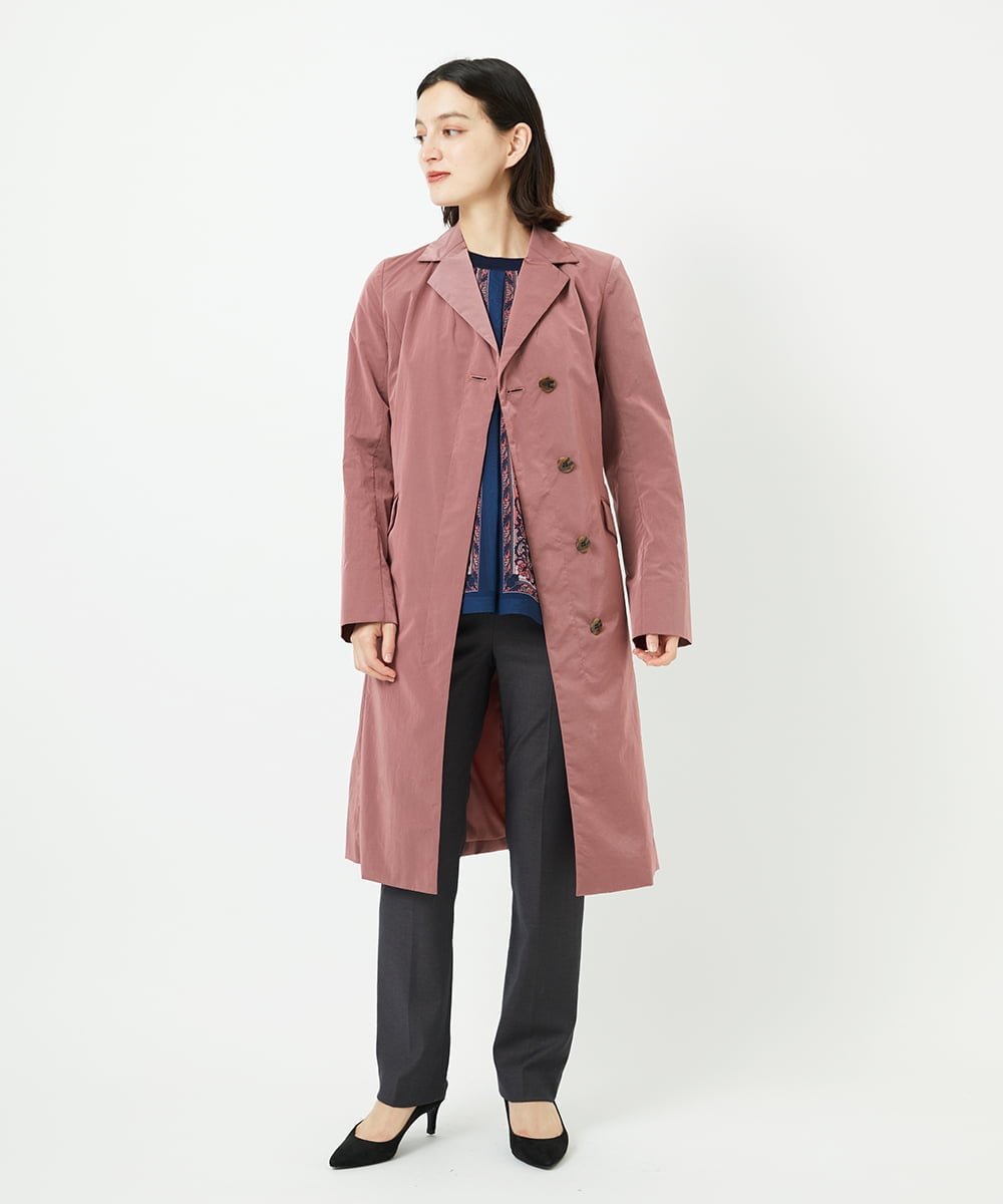 PYLAE08240 CHRISTIAN AUJARD(小さいサイズ)(メゾン ドゥ サンク) ベーシック美脚パンツ ベージュ