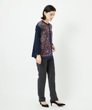 PYLAE08240 CHRISTIAN AUJARD(小さいサイズ)(メゾン ドゥ サンク) ベーシック美脚パンツ ベージュ