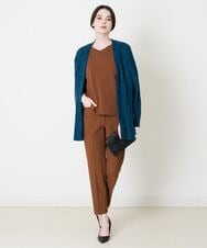 PYLAS23250 CHRISTIAN AUJARD(小さいサイズ)(メゾン ドゥ サンク) 2WAYストレッチスティックパンツ グレー