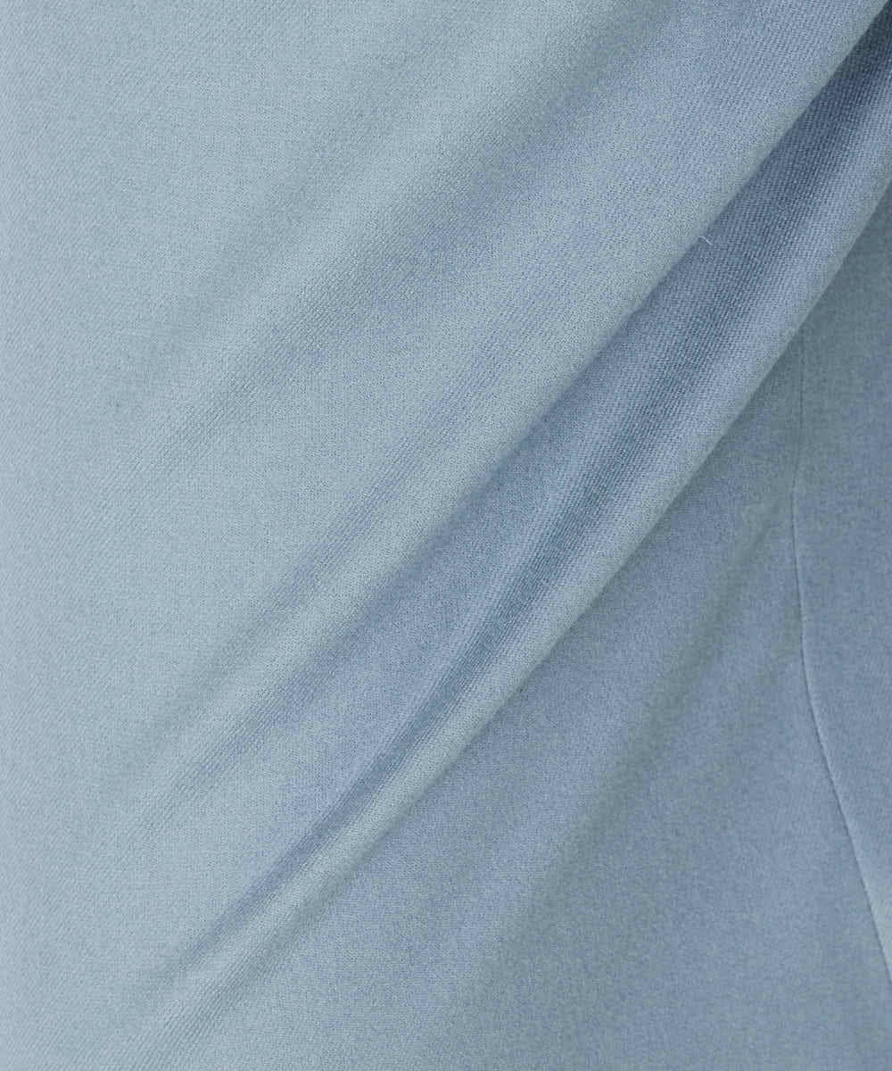 PYLAS74380 CHRISTIAN AUJARD(小さいサイズ)(メゾン ドゥ サンク) ハイウエストワイドパンツ ライトブルー
