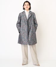 PYLCA12350 CHRISTIAN AUJARD(小さいサイズ)(メゾン ドゥ サンク) ラメツイードワイドパンツ ベージュ