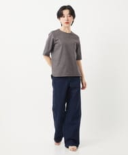 PYLEA29330 CHRISTIAN AUJARD(小さいサイズ)(メゾン ドゥ サンク) シャイニーデニムパンツ ネイビー