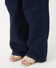 PYLEA29330 CHRISTIAN AUJARD(小さいサイズ)(メゾン ドゥ サンク) シャイニーデニムパンツ ネイビー