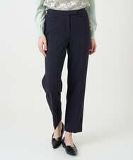 PYLEE06260 CHRISTIAN AUJARD(小さいサイズ)(メゾン ドゥ サンク) センタープレス美シルエットパンツ アイボリー