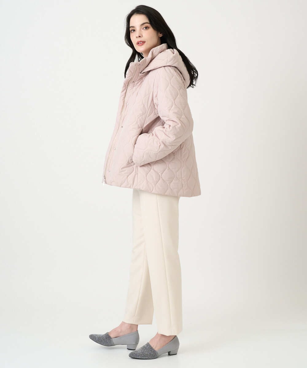 PYLEE06260 CHRISTIAN AUJARD(小さいサイズ)(メゾン ドゥ サンク) センタープレス美シルエットパンツ アイボリー