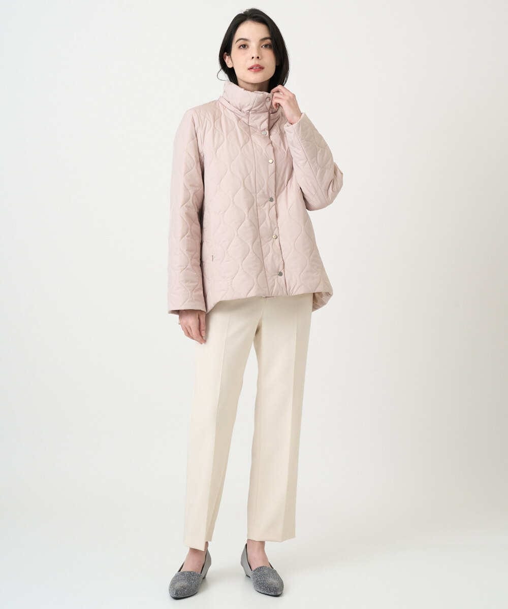 PYLEE06260 CHRISTIAN AUJARD(小さいサイズ)(メゾン ドゥ サンク) センタープレス美シルエットパンツ アイボリー