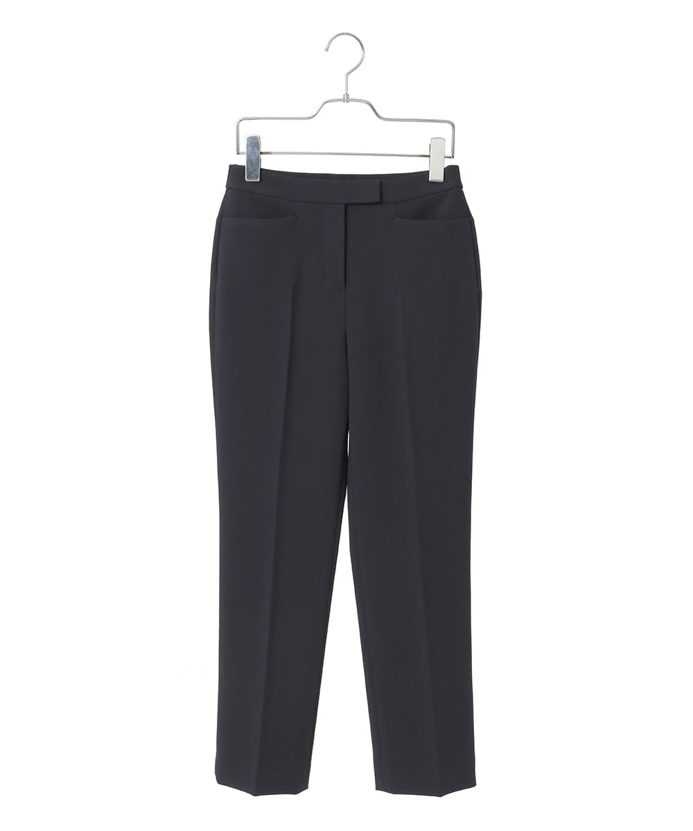 PYLEE06260 CHRISTIAN AUJARD(小さいサイズ)(メゾン ドゥ サンク) センタープレス美シルエットパンツ アイボリー