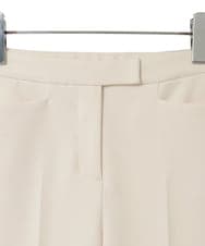 PYLEE06260 CHRISTIAN AUJARD(小さいサイズ)(メゾン ドゥ サンク) センタープレス美シルエットパンツ アイボリー