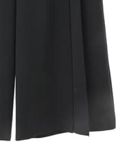 PYLEE15390 CHRISTIAN AUJARD(小さいサイズ)(メゾン ドゥ サンク) 2WAYストレッチワイドパンツ ネイビー