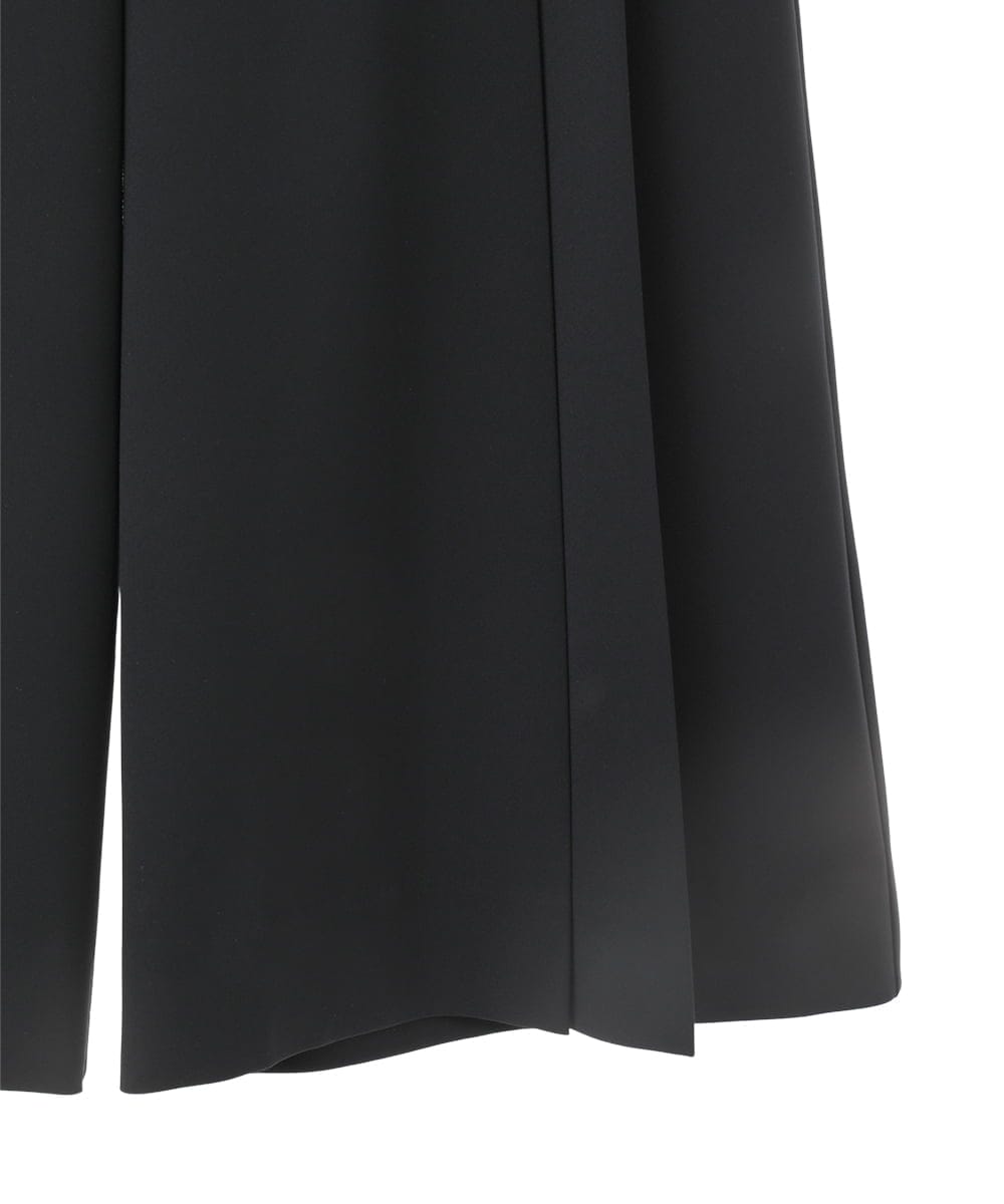 PYLEE15390 CHRISTIAN AUJARD(小さいサイズ)(メゾン ドゥ サンク) 2WAYストレッチワイドパンツ ネイビー