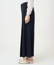 PYLEE15390 CHRISTIAN AUJARD(小さいサイズ)(メゾン ドゥ サンク) 2WAYストレッチワイドパンツ ネイビー