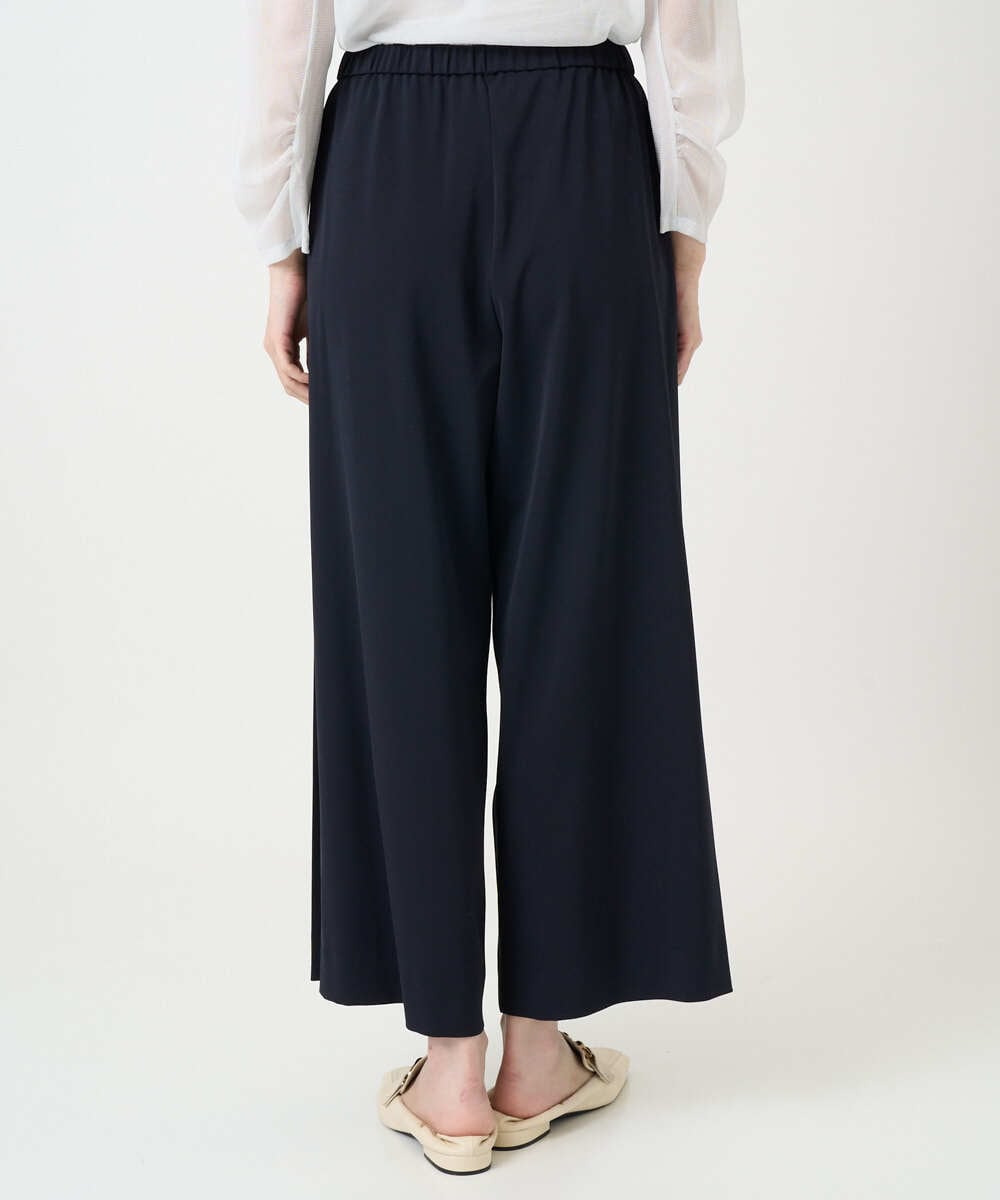 PYLEE15390 CHRISTIAN AUJARD(小さいサイズ)(メゾン ドゥ サンク) 2WAYストレッチワイドパンツ ネイビー