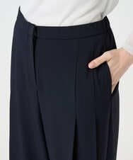 PYLEE15390 CHRISTIAN AUJARD(小さいサイズ)(メゾン ドゥ サンク) 2WAYストレッチワイドパンツ ネイビー