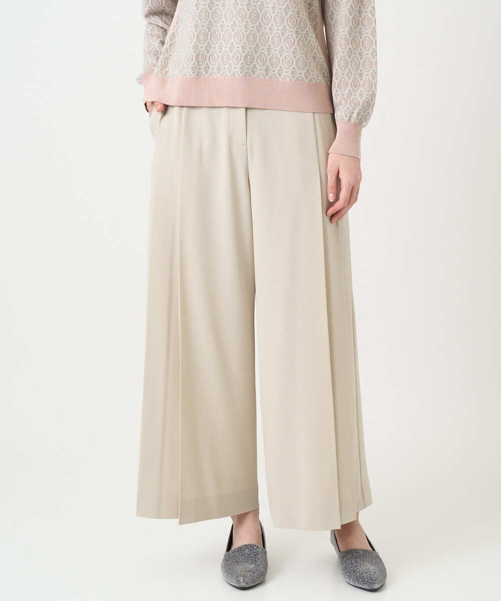 PYLEE15390 CHRISTIAN AUJARD(小さいサイズ) 2WAYストレッチワイドパンツ