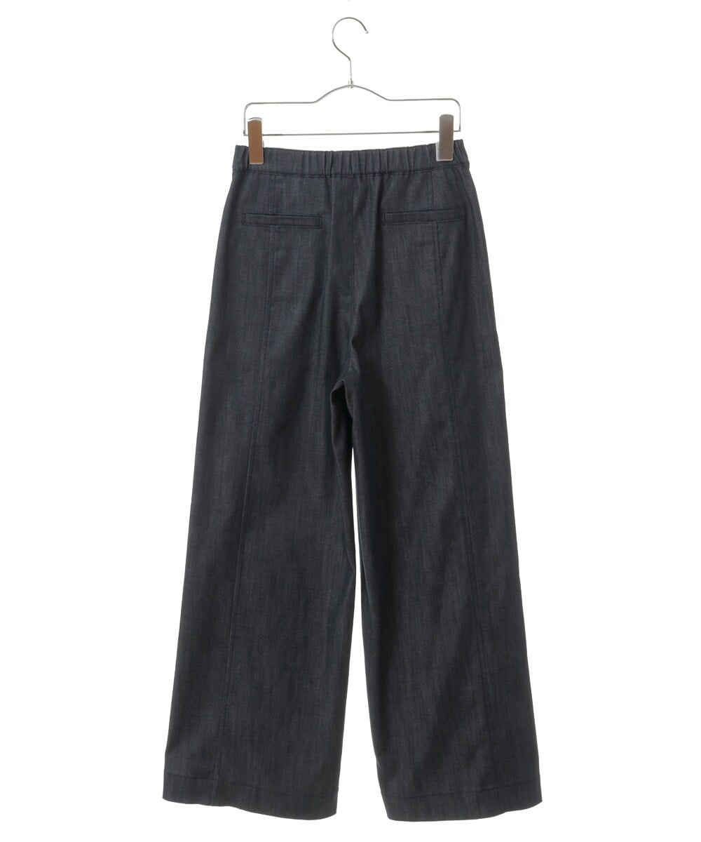 PYLES53290 CHRISTIAN AUJARD(小さいサイズ)(メゾン ドゥ サンク) シャンブレーデニムパンツ ネイビー