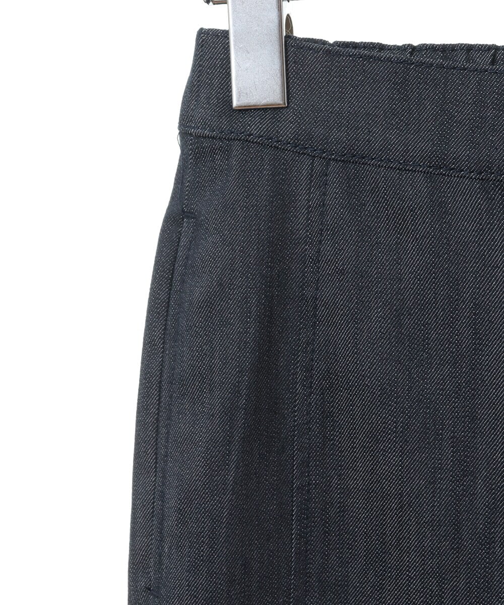 PYLES53290 CHRISTIAN AUJARD(小さいサイズ)(メゾン ドゥ サンク) シャンブレーデニムパンツ ネイビー