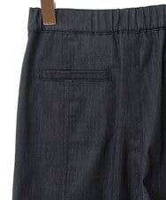 PYLES53290 CHRISTIAN AUJARD(小さいサイズ)(メゾン ドゥ サンク) シャンブレーデニムパンツ ネイビー