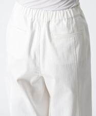 PYLES53290 CHRISTIAN AUJARD(小さいサイズ)(メゾン ドゥ サンク) シャンブレーデニムパンツ ネイビー
