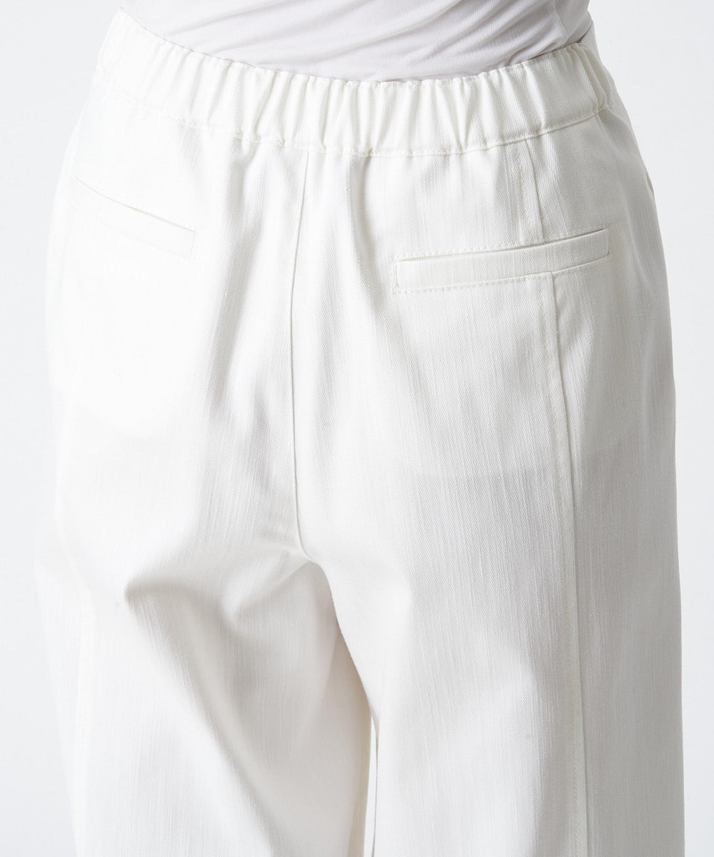 PYLES53290 CHRISTIAN AUJARD(小さいサイズ)(メゾン ドゥ サンク) シャンブレーデニムパンツ ネイビー