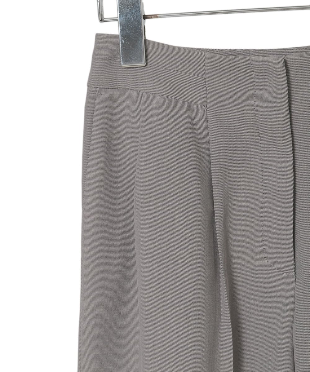 PYLGD21360 CHRISTIAN AUJARD(小さいサイズ)(メゾン ドゥ サンク) [セットアップ対応]セミワイドパンツ ベージュ系