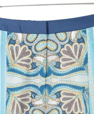 PYLGD25430 CHRISTIAN AUJARD(小さいサイズ)(メゾン ドゥ サンク) マリンブルーペーズリーパンツ ブルー系