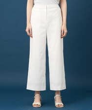 PYLGD31290 CHRISTIAN AUJARD(小さいサイズ)(メゾン ドゥ サンク) リラックスワイドパンツ ホワイト