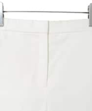 PYLGD31290 CHRISTIAN AUJARD(小さいサイズ)(メゾン ドゥ サンク) リネンリラックスワイドパンツ ホワイト