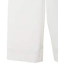 PYLGD31290 CHRISTIAN AUJARD(小さいサイズ)(メゾン ドゥ サンク) リネンリラックスワイドパンツ ホワイト