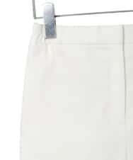 PYLGD31290 CHRISTIAN AUJARD(小さいサイズ)(メゾン ドゥ サンク) リネンリラックスワイドパンツ ホワイト